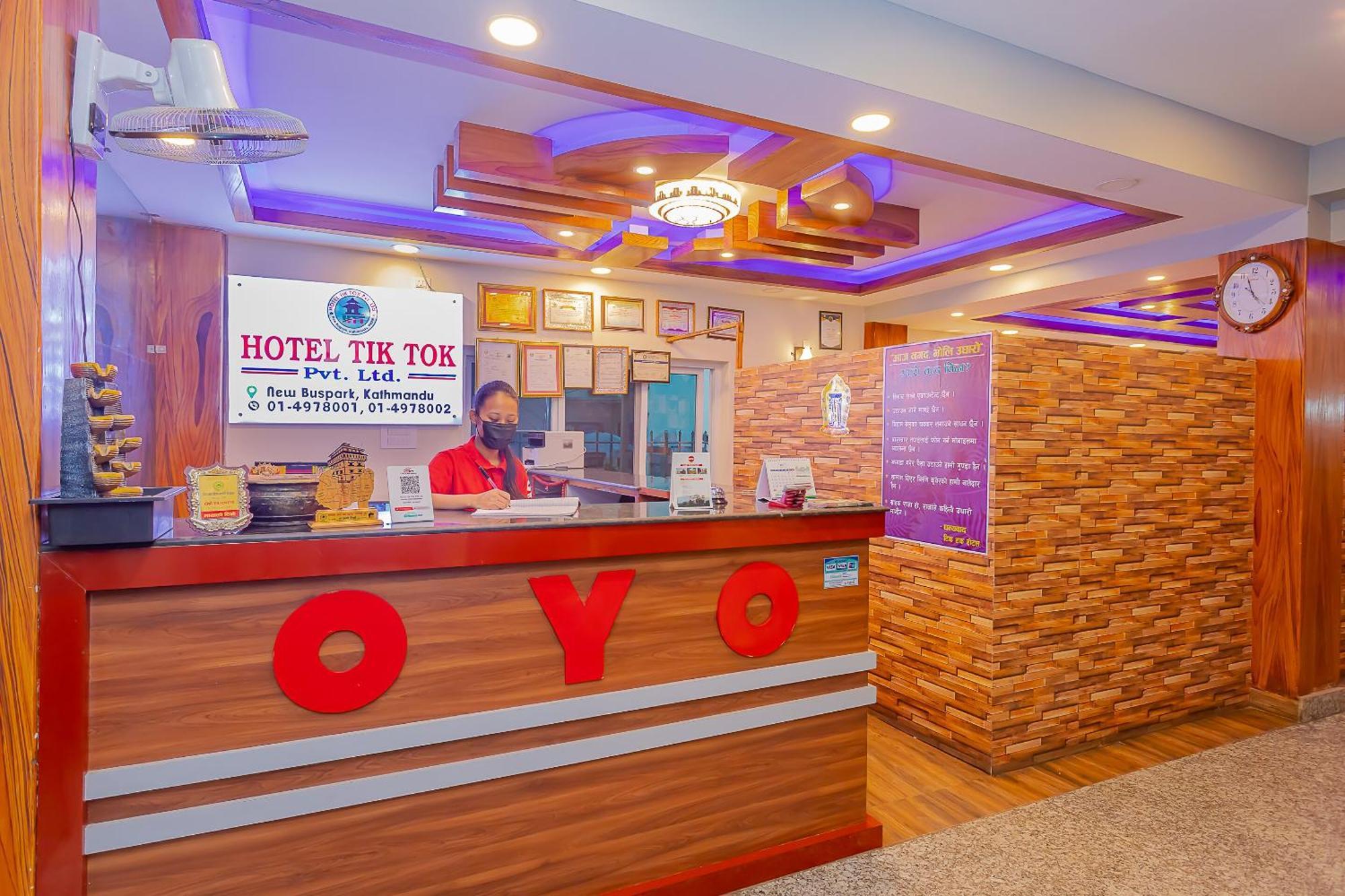 Oyo 799 Hotel Tik Tok Pvt Ltd. Kathmandu Luaran gambar